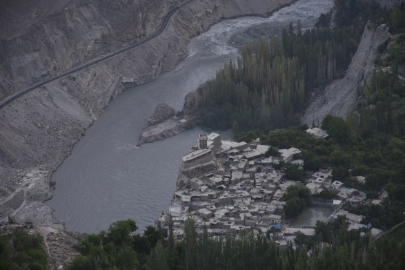 ALTİT KALESİNE TEPEDEN BAKIŞ